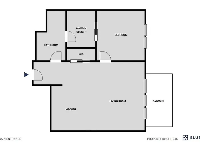 River North 1br W Outdoor Pool 1 Block To L Chi-1035 Chicago